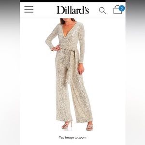 Eliza J sparkle jumpsuit size 0